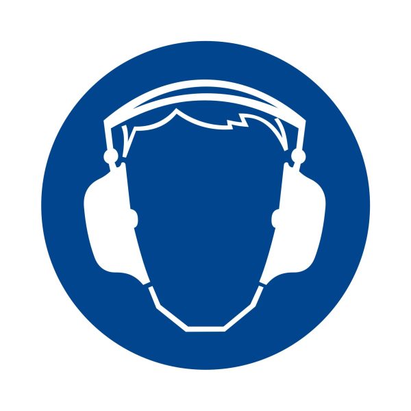 Symbol  Používaj chrániče sluchu!