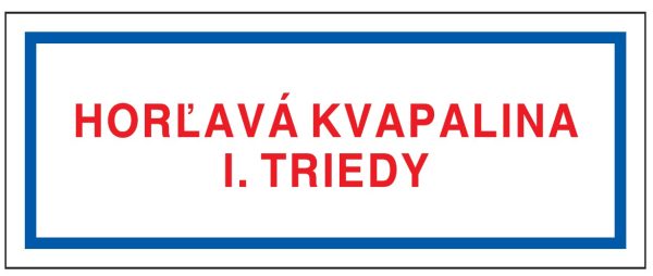 Horľavá kvapalina I. triedy txt