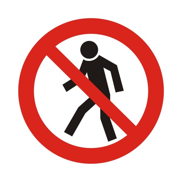 Symbol Vstup zakázaný