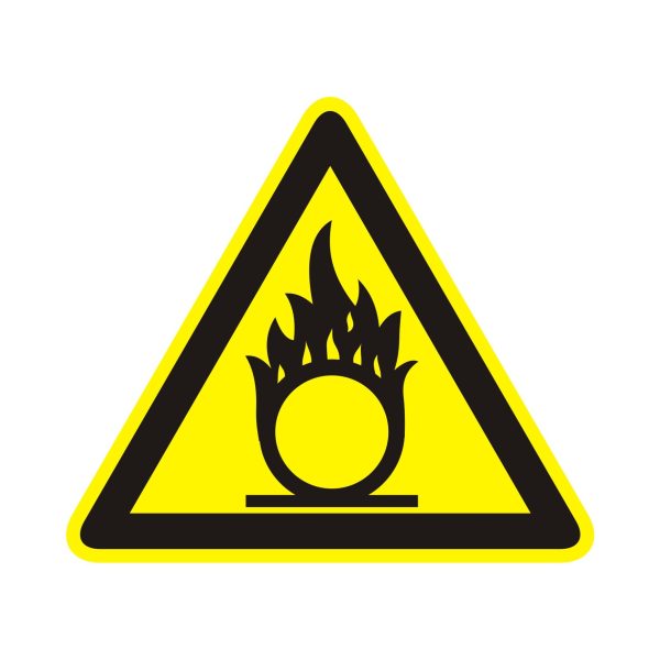 Symbol Pozor, horľavé materiály!