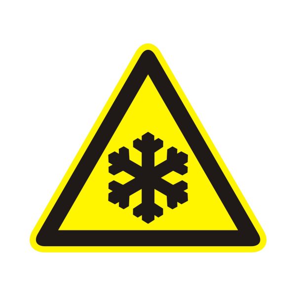 Symbol Nebezpečenstvo omrznutia