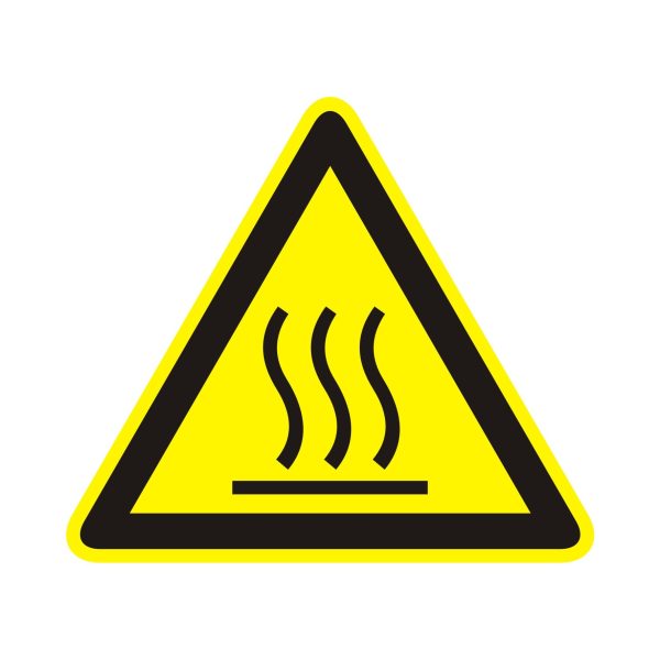 Symbol Nebezpečenstvo popálenia