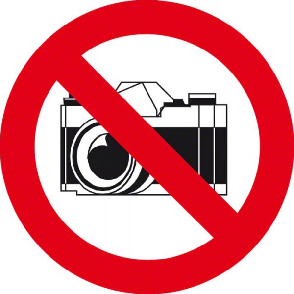 Zákaz fotografovať