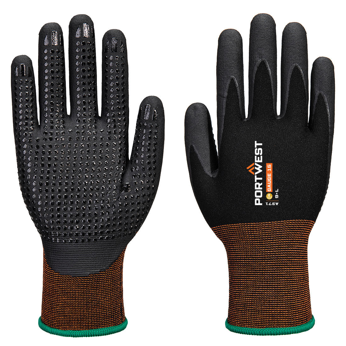 Nitrilové bodkované rukavice GP Grip 15 Micro Foam