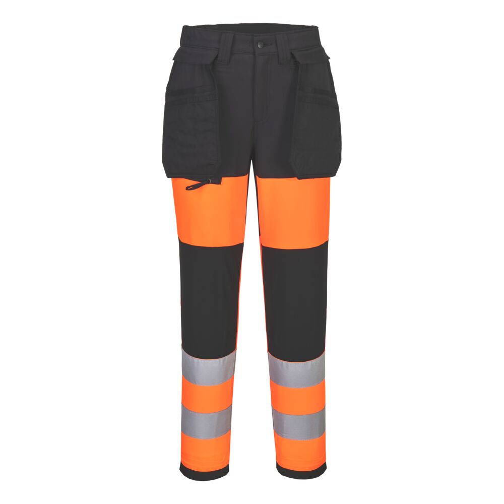 WX2 Dámske eko nohavice Hi-Vis triedy 1