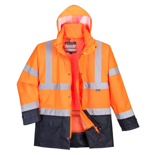 Vetrovka 5v1 Hi-Vis Executive