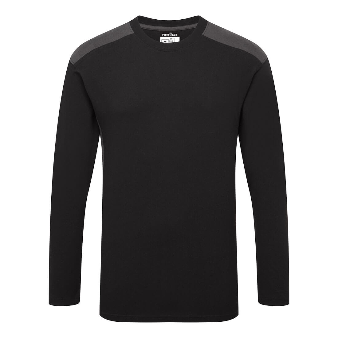 Dvojfarebné tričko L/S